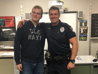 Oshkosh Police surprise Special Olympics athlete